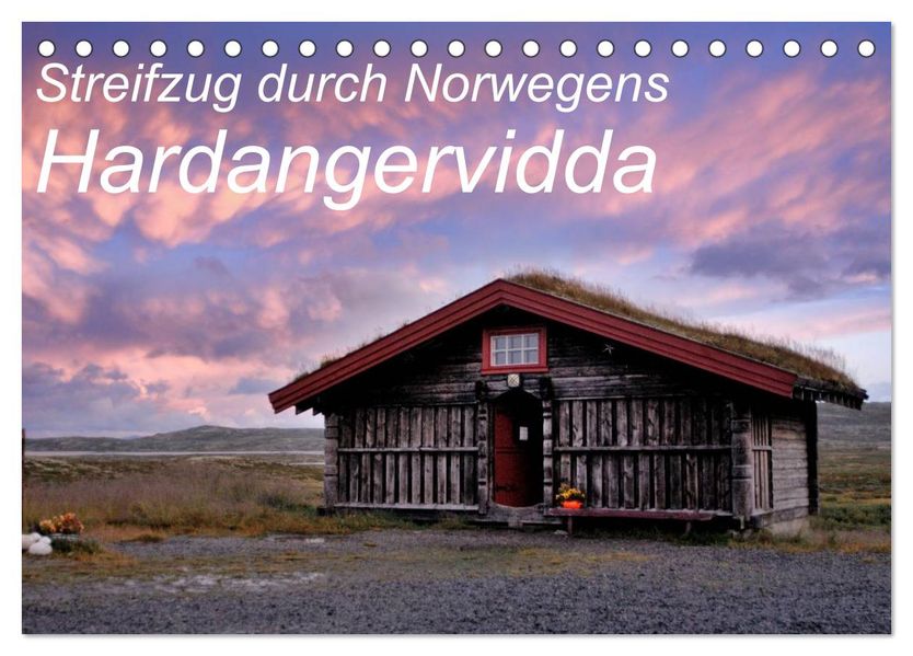 Streifzug durch Norwegens Hardangervidda (Tischkalender 2027 DIN A5 quer) CALVENDO Monatskalender