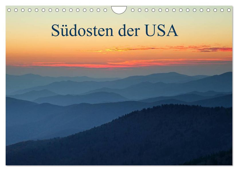 Südosten der USA (Wandkalender 2027 DIN A4 quer) CALVENDO Monatskalender