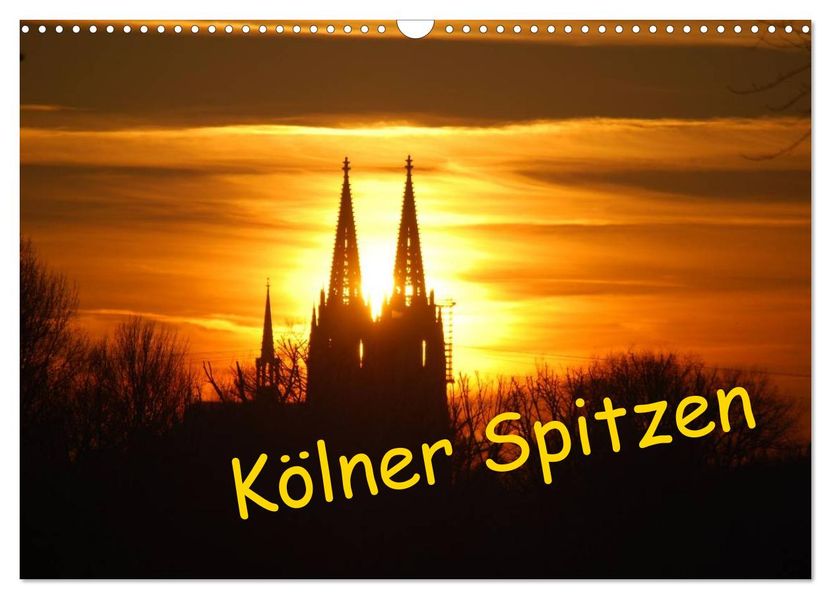 Kölner Spitzen (Wandkalender 2027 DIN A3 quer) CALVENDO Monatskalender