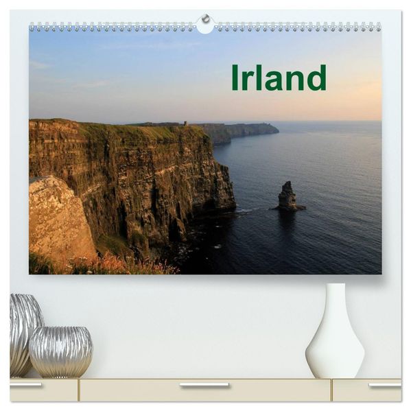 Irland (hochwertiger Premium Wandkalender 2027 DIN A2 quer) Kunstdruck in Hochglanz