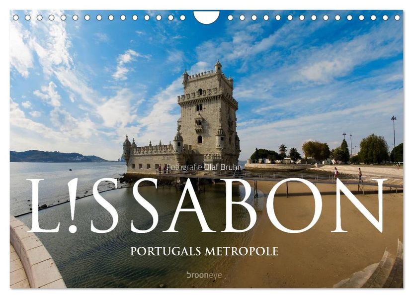 Lissabon - Portugals Metropole (Wandkalender 2027 DIN A4 quer) CALVENDO Monatskalender
