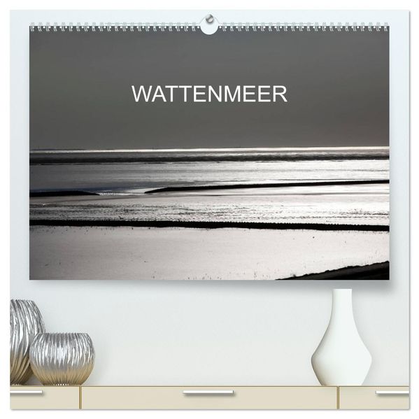 Wattenmeer (hochwertiger Premium Wandkalender 2027 DIN A2 quer) Kunstdruck in Hochglanz