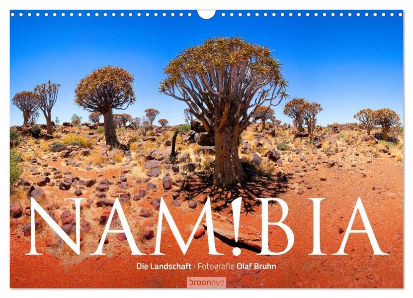 Namibia - Die Landschaft (Wandkalender 2027 DIN A3 quer) CALVENDO Monatskalender