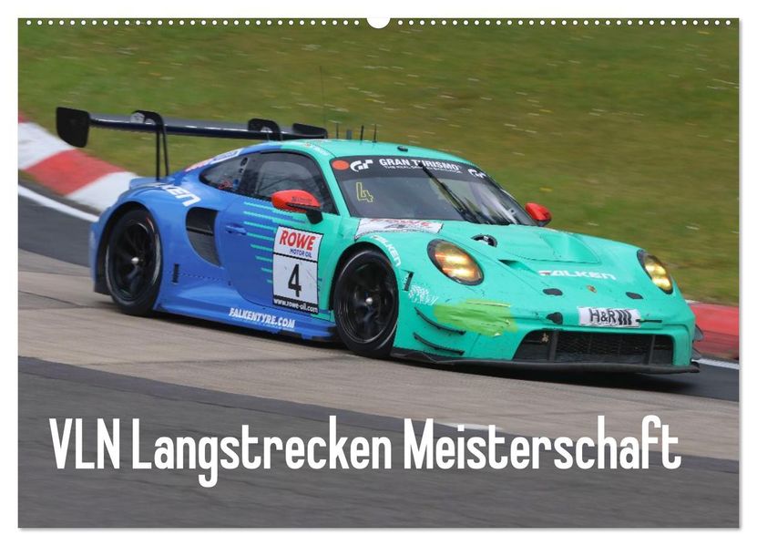 VLN Langstrecken Meisterschaft (Wandkalender 2027 DIN A2 quer) CALVENDO Monatskalender