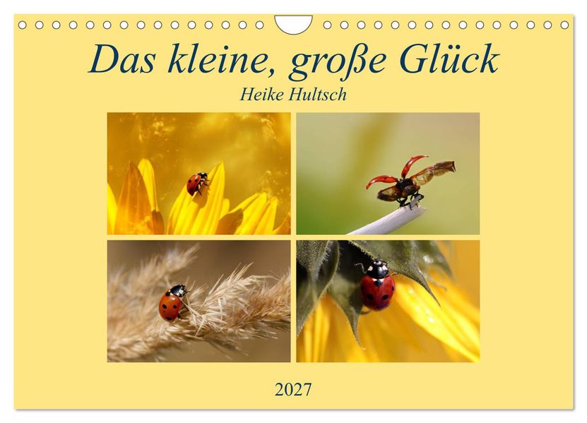 Das kleine große Glück (Wandkalender 2027 DIN A4 quer) CALVENDO Monatskalender
