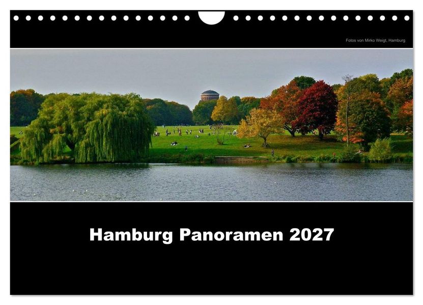 Hamburg Panoramen 2027 (Wandkalender 2027 DIN A4 quer) CALVENDO Monatskalender