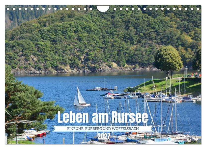 Leben am Rursee (Wandkalender 2027 DIN A4 quer) CALVENDO Monatskalender