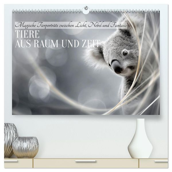 Tiere aus Traum und Zeit (hochwertiger Premium Wandkalender 2027 DIN A2 quer) Kunstdruck in Hochglanz