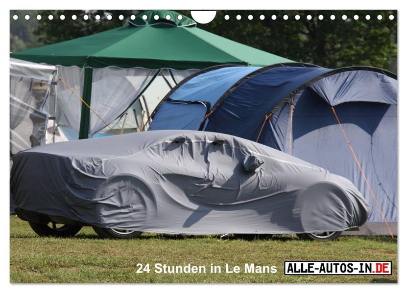 24 Stunden in Le Mans (Wandkalender 2027 DIN A4 quer) CALVENDO Monatskalender