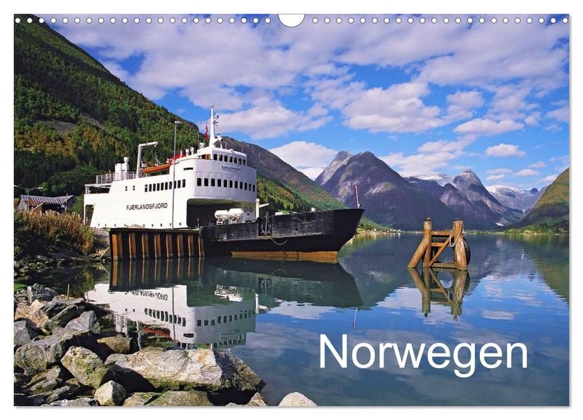 Norwegen (Wandkalender 2027 DIN A3 quer) CALVENDO Monatskalender