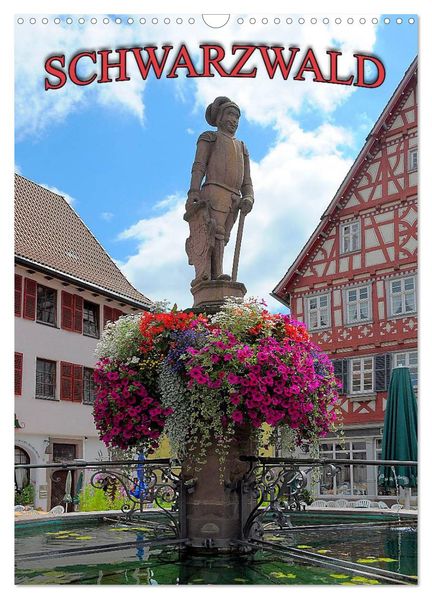 Schwarzwald (Wandkalender 2027 DIN A3 hoch) CALVENDO Monatskalender
