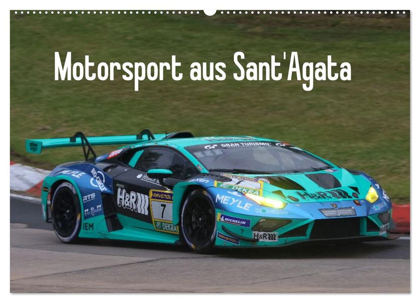 Motorsport aus Sant'Agata (Wandkalender 2027 DIN A2 quer) CALVENDO Monatskalender