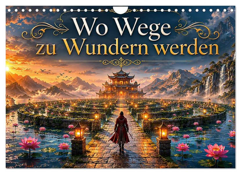 Wo Wege zu Wundern werden (Wandkalender 2027 DIN A4 quer) CALVENDO Monatskalender