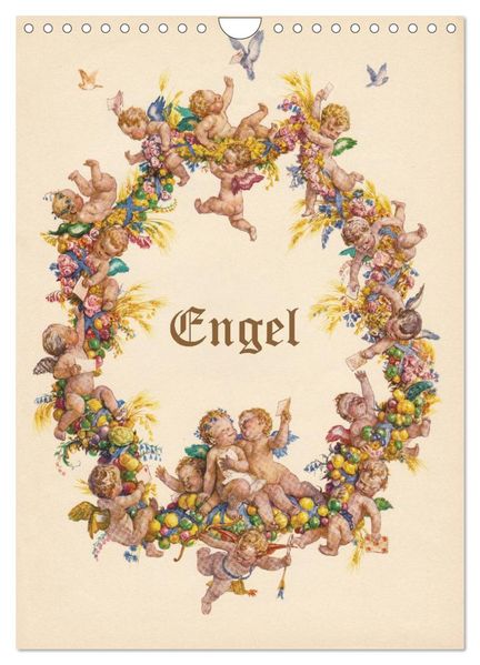 Engel (Wandkalender 2027 DIN A4 hoch) CALVENDO Monatskalender