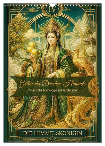 Götter des Drachen-Himmels (Wandkalender 2027 DIN A3 hoch) CALVENDO Monatskalender