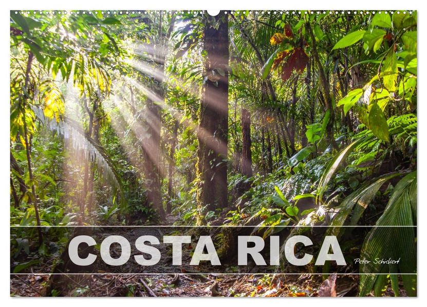 Costa Rica (Wandkalender 2027 DIN A2 quer) CALVENDO Monatskalender
