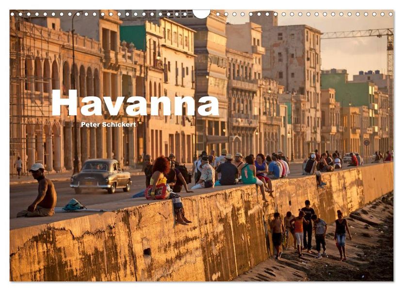 Havanna (Wandkalender 2027 DIN A3 quer) CALVENDO Monatskalender