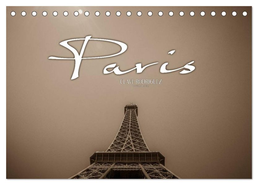 Paris (Tischkalender 2027 DIN A5 quer) CALVENDO Monatskalender