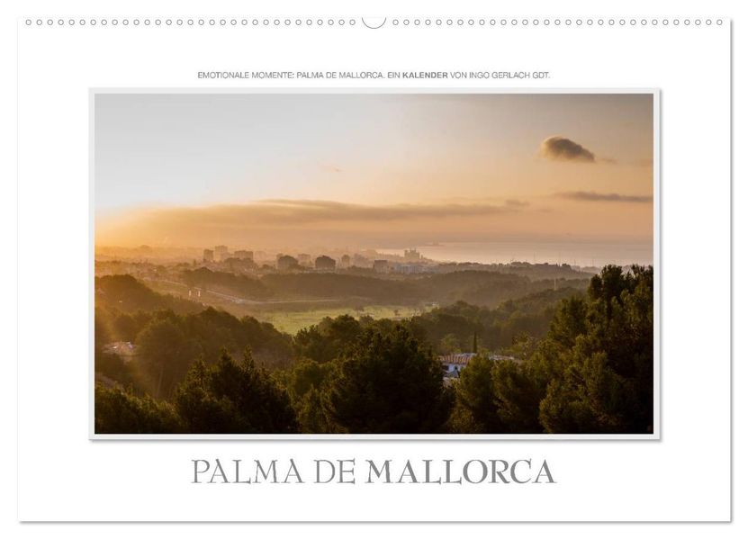 Emotionale Momente: Palma de Mallorca (Wandkalender 2027 DIN A2 quer) CALVENDO Monatskalender