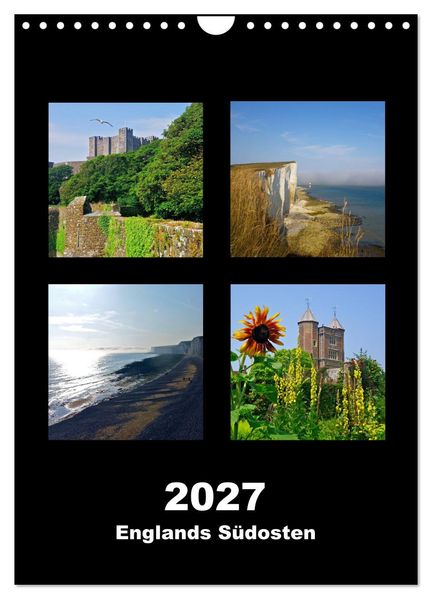 Englands Südosten 2027 (Wandkalender 2027 DIN A4 hoch) CALVENDO Monatskalender