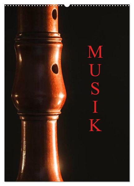 Musik (Wandkalender 2027 DIN A2 hoch) CALVENDO Monatskalender