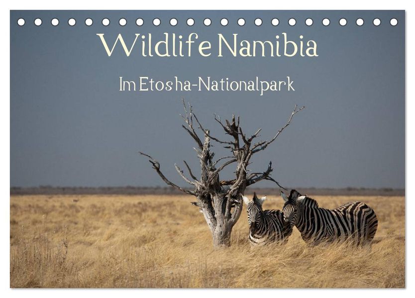 Wildlife Namibia (Tischkalender 2027 DIN A5 quer) CALVENDO Monatskalender
