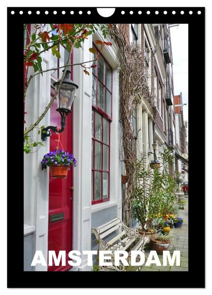 Amsterdam (Wandkalender 2027 DIN A4 hoch) CALVENDO Monatskalender