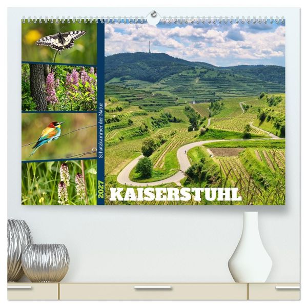 Kaiserstuhl Schatzkammer der Natur (hochwertiger Premium Wandkalender 2027 DIN A2 quer) Kunstdruck in Hochglanz