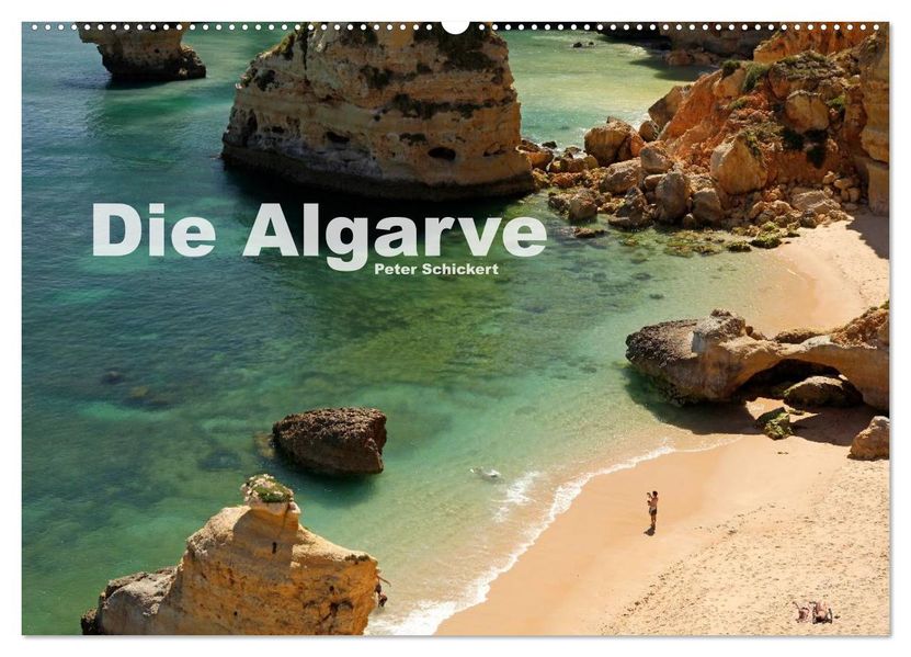 Die Algarve (Wandkalender 2027 DIN A2 quer) CALVENDO Monatskalender