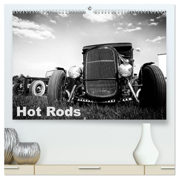 Hot Rods (hochwertiger Premium Wandkalender 2027 DIN A2 quer) Kunstdruck in Hochglanz