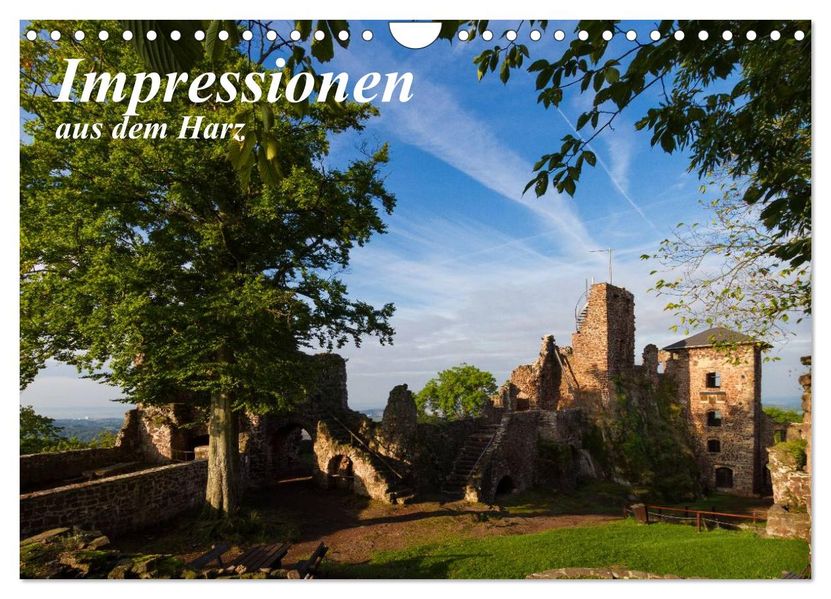 Impressionen aus dem Harz (Wandkalender 2027 DIN A4 quer) CALVENDO Monatskalender