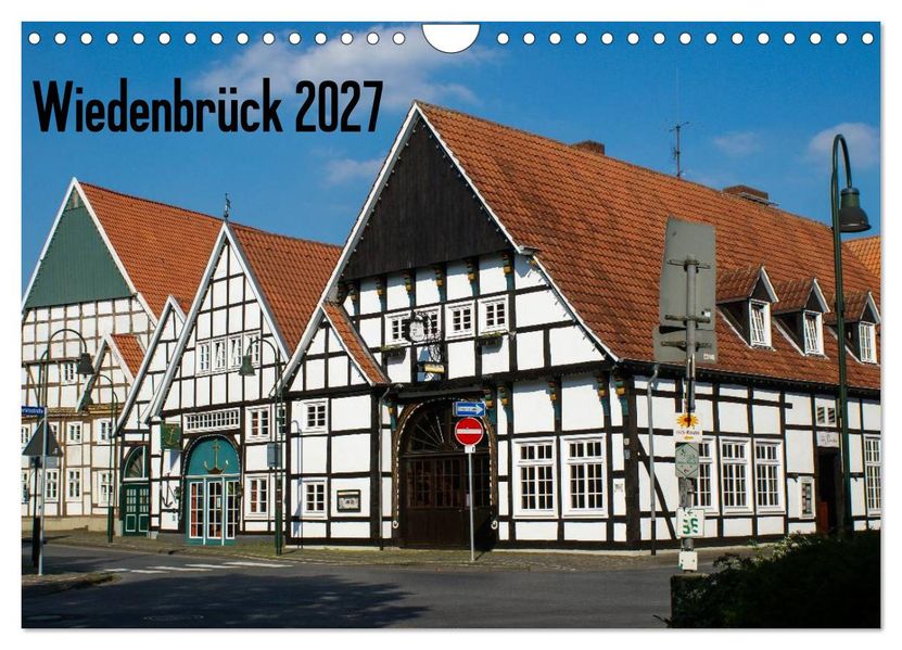 Wiedenbrück 2027 (Wandkalender 2027 DIN A4 quer) CALVENDO Monatskalender