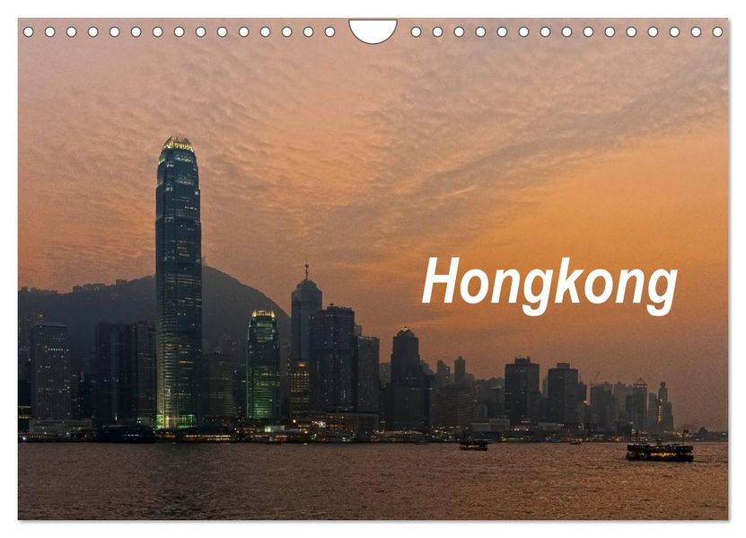 Hongkong (Wandkalender 2027 DIN A4 quer) CALVENDO Monatskalender