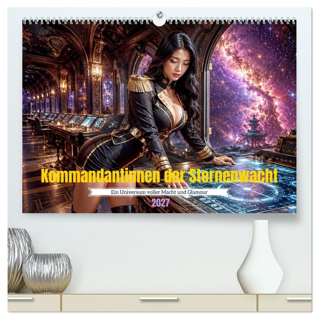 Kommandantinnen der Sternenwacht (hochwertiger Premium Wandkalender 2027 DIN A2 quer) Kunstdruck in Hochglanz