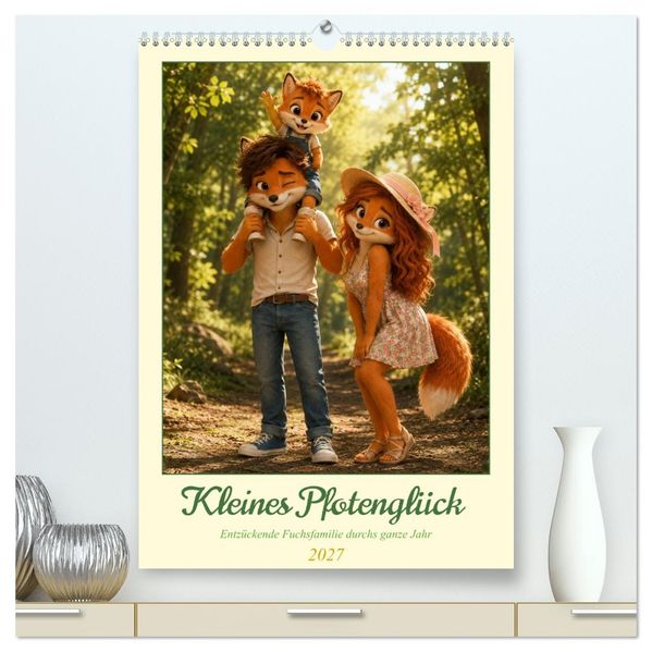 Kleines Pfotenglück (hochwertiger Premium Wandkalender 2027 DIN A2 hoch) Kunstdruck in Hochglanz