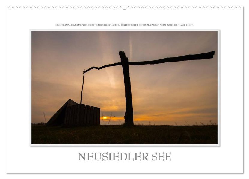 Neusiedler See / CH-Version (Wandkalender 2027 DIN A2 quer) CALVENDO Monatskalender