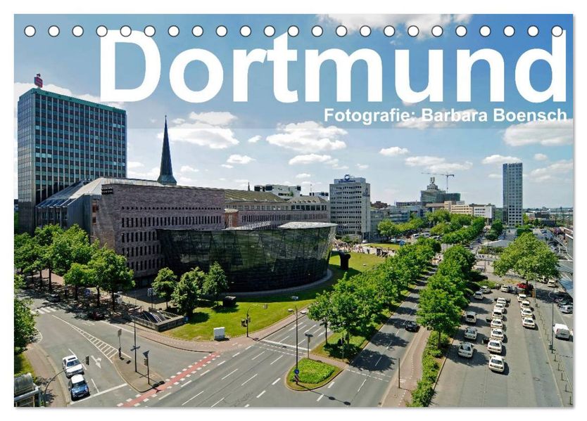 Dortmund - moderne Metropole im Ruhrgebiet (Tischkalender 2027 DIN A5 quer) CALVENDO Monatskalender