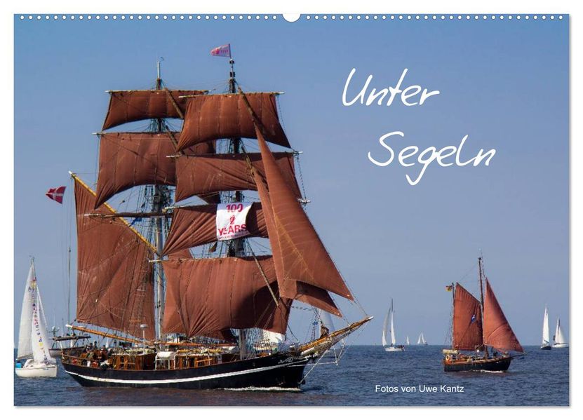 Unter Segeln (Wandkalender 2027 DIN A2 quer) CALVENDO Monatskalender