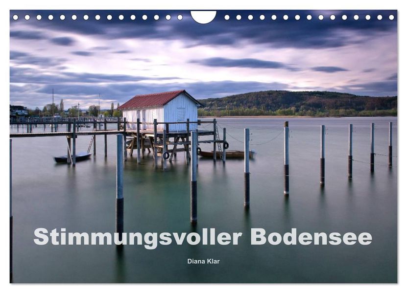 Stimmungsvoller Bodensee (Wandkalender 2027 DIN A4 quer) CALVENDO Monatskalender