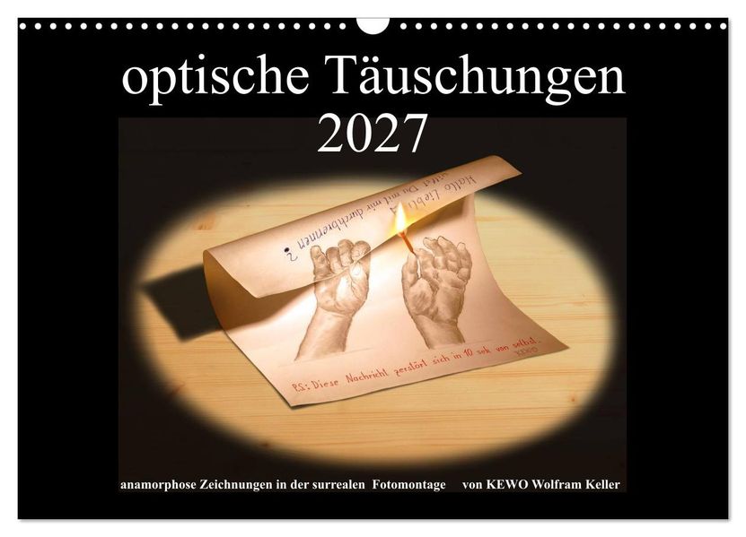 optische Täuschungen 2027 (Wandkalender 2027 DIN A3 quer) CALVENDO Monatskalender