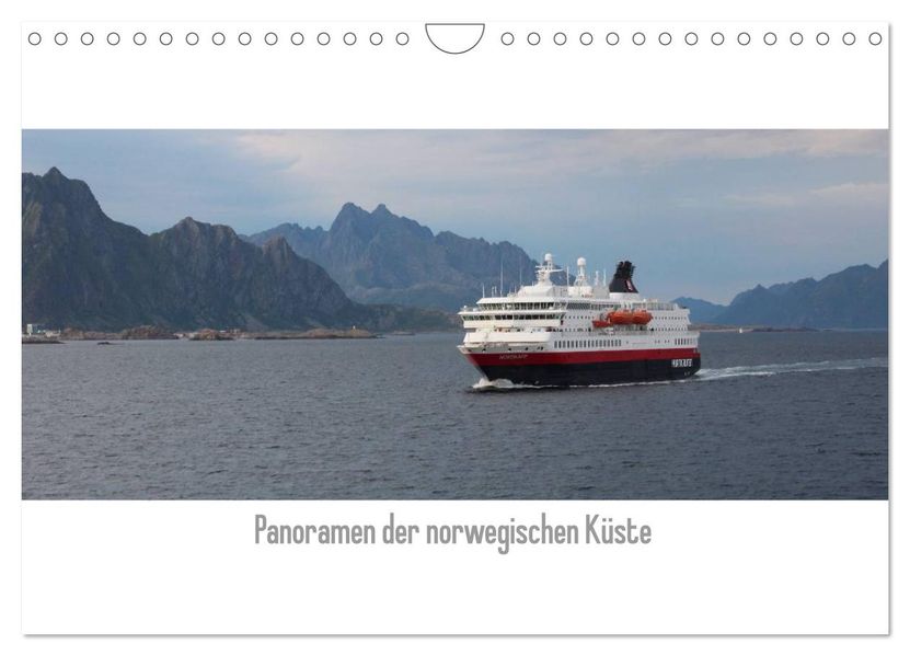 Panoramen der norwegischen Küste (Wandkalender 2027 DIN A4 quer) CALVENDO Monatskalender