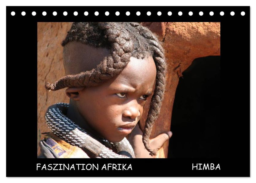 Faszination Afrika Himba (Tischkalender 2027 DIN A5 quer) CALVENDO Monatskalender