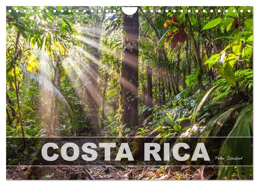 Costa Rica (Wandkalender 2027 DIN A4 quer) CALVENDO Monatskalender