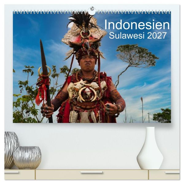 Sulawesi 2027 (hochwertiger Premium Wandkalender 2027 DIN A2 quer) Kunstdruck in Hochglanz