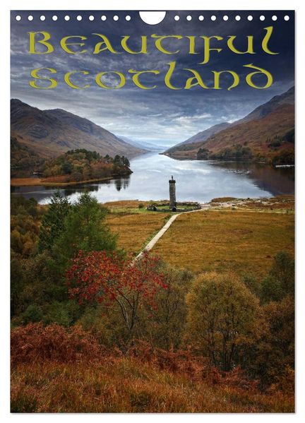 Beautiful Scotland / UK-Version (Wall Calendar 2027 DIN A4 portrait) CALVENDO 12 Month Wall Calendar