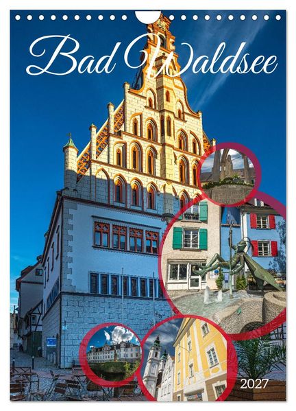 Bad Waldsee (Wandkalender 2027 DIN A4 hoch) CALVENDO Monatskalender