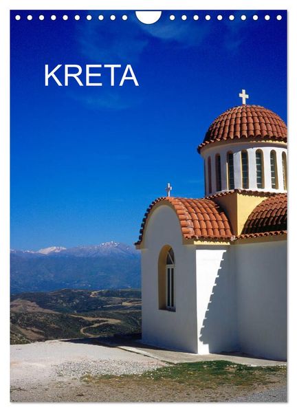 KRETA (Wandkalender 2027 DIN A4 hoch) CALVENDO Monatskalender