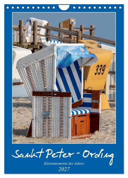 Küstenmomente des Jahres (Wandkalender 2027 DIN A4 hoch) CALVENDO Monatskalender