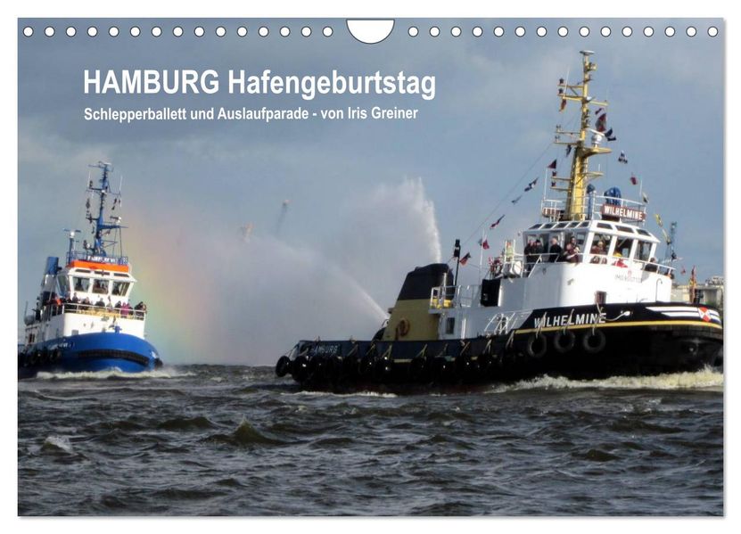Hamburg Hafengeburtstag (Wandkalender 2027 DIN A4 quer) CALVENDO Monatskalender