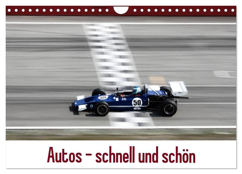 Autos - schnell und schön (Wandkalender 2027 DIN A4 quer) CALVENDO Monatskalender